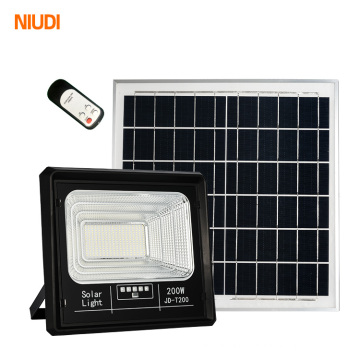 Niudi Factory Price  Ip65  Waterproof Solar Outdoor Floodlight 30w 50w 100w Watt Led Solar Flood Light